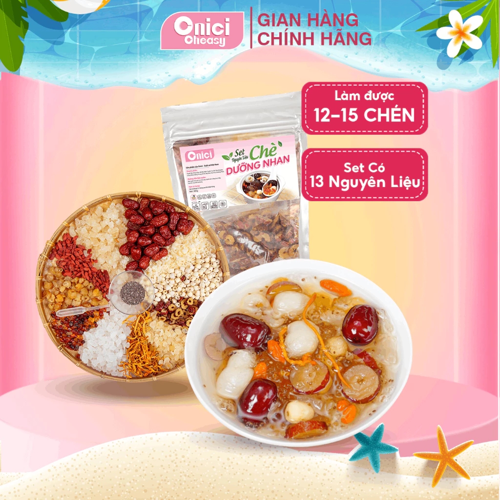 Chè dưỡng nhan tuyết yến ONICI SET 20-30 Gói Trà Thảo Mộc Dưỡng Nhan